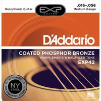 Струны для акустических гитар 16-56 D`Addario EXP-42