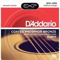 Струны для акустических гитар 13-56 D`Addario EXP17