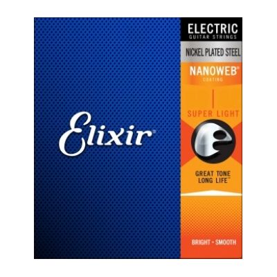 Струны для электрогитары 10-46 Elixir 12052 NanoWeb