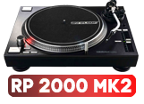 Виниловый проигрыватель RP-2000 MK2 с прямым приводом для DJ 